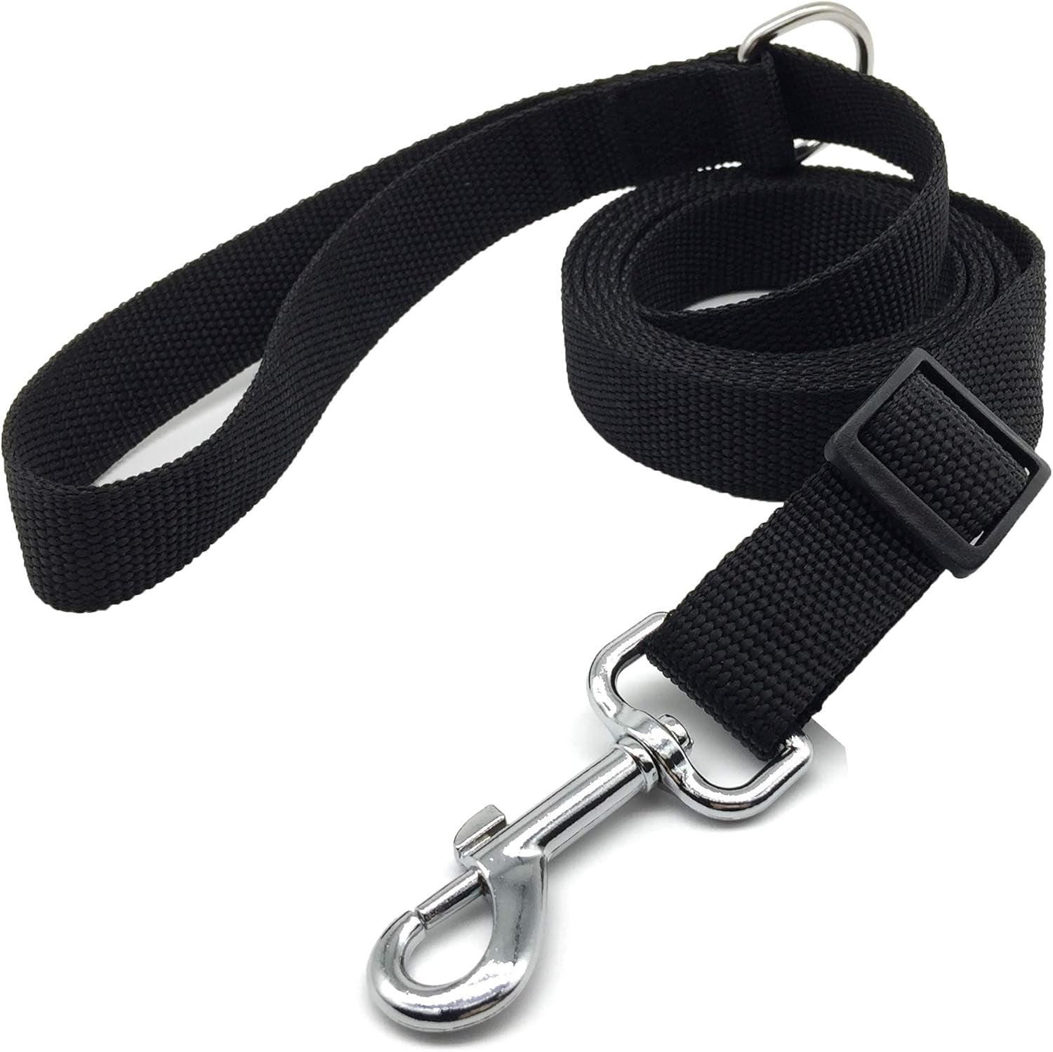 Adjustable Nylon Dog Leash, 6 Foot Long Dog Leashes for Medium Large Dogs