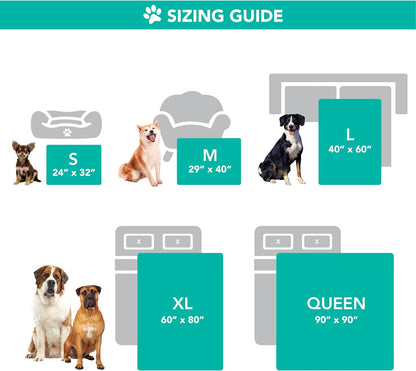 Fluffy Waterproof Dog Blanket for Small Medium Dogs, Soft Warm Pet Sherpa Throw Pee Proof Couch Cover, Reversible Cat Puppy Bed Blanket Sofa Protector, Plush Washable Pad (Pink Blush, 24X32)