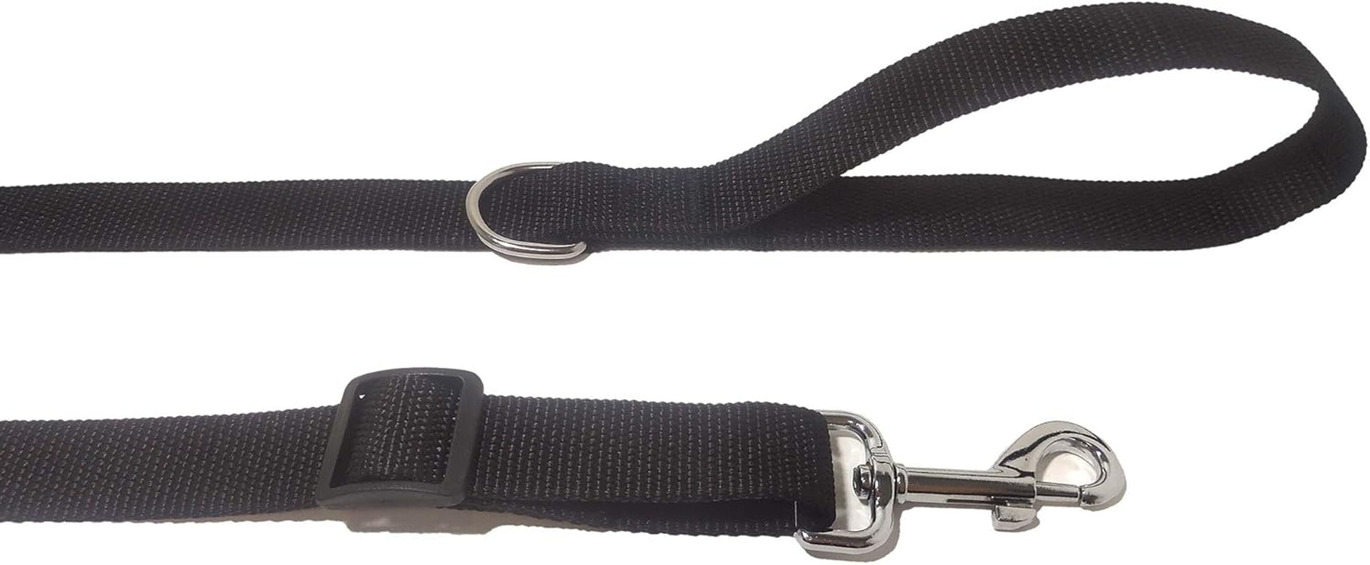 Adjustable Nylon Dog Leash, 6 Foot Long Dog Leashes for Medium Large Dogs